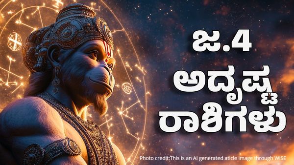 Horoscope: ಜನವರಿ 4ರಂದು ಆಂಜನೇಯನ ಕೃಪೆಯಿಂದ ಈ ರಾಶಿಗೆ ಅಷ್ಟೈಶ್ವರ್ಯ, ಉದ್ಯೋಗದಲ್ಲಿ ಒಳಿತು