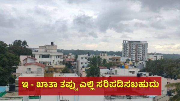 e-Khata: ಇ-ಖಾತಾ ಹೇಗೆ ಕಾರ್ಯನಿರ್ವಹಿಸುತ್ತದೆ, ತಪ್ಪುಗಳಾದರೆ ಎಲ್ಲಿ ಸರಿಪಡಿಸಿಕೊಳ್ಳಬೇಕು ?