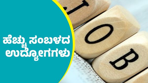  High Salary Jobs: ಹೆಚ್ಚು ಸಂಬಳದ ಉದ್ಯೋಗಗಳಿವು