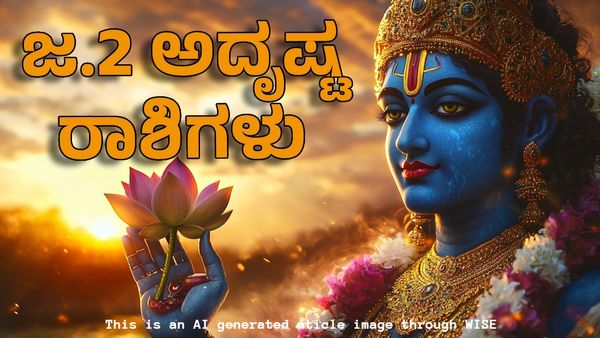 Horoscope: ಜನವರಿ 2ರಂದು ಈ ರಾಶಿಗೆ ವಿಷ್ಣುವಿನ ಕೃಪೆ, ರಾಯರ ಆಶೀರ್ವಾದದಿಂದ ಹೆಜ್ಜೆ ಹೆಜ್ಜೆಗೂ ಯಶಸ್ಸು