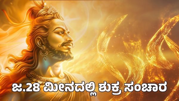 Venus Transit 2025: ಮೀನ ರಾಶಿಯಲ್ಲಿ ಶುಕ್ರ ಸಂಕ್ರಮಣ: ಈ ರಾಶಿಯವರಿಗೆ ಸುವರ್ಣ ಸಮಯ ಪ್ರಾರಂಭ