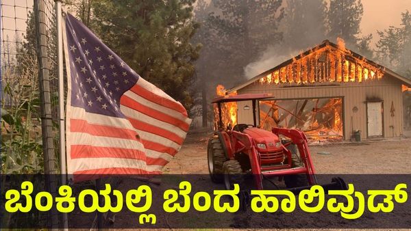 Hollywood Hills: ಬೆಂಕಿಯಲ್ಲಿ ಬೆಂದ ಹಾಲಿವುಡ್, ಬೋರ್ಡ್ ಕೂಡ ಢಮಾರ್?