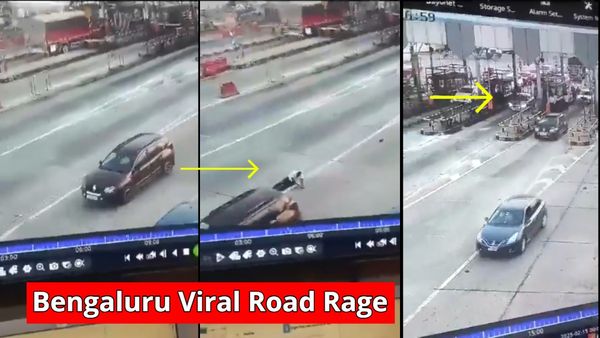 Benglauru Highway Toll: ಹೆದ್ದಾರಿ ಟೋಲ್‌ನಲ್ಲಿ ವ್ಯಕ್ತಿಯನ್ನು 50 ಮೀ. ಎಳೆದೊಯ್ದ ಕಾರು: Road Rage Viral