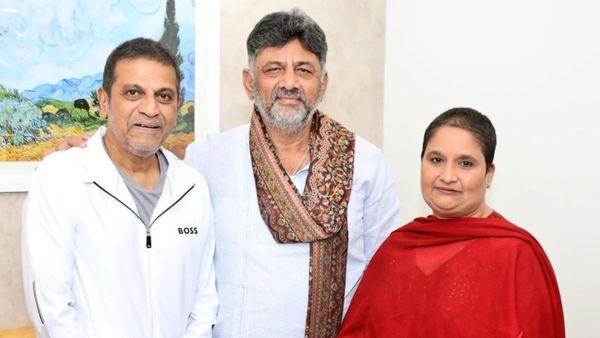 ನಟ ಶಿವಣ್ಣನ ಆರೋಗ್ಯ ವಿಚಾರಿಸಿದ ಡಿಸಿಎಂ ಡಿಕೆ ಶಿವಕುಮಾರ್‌