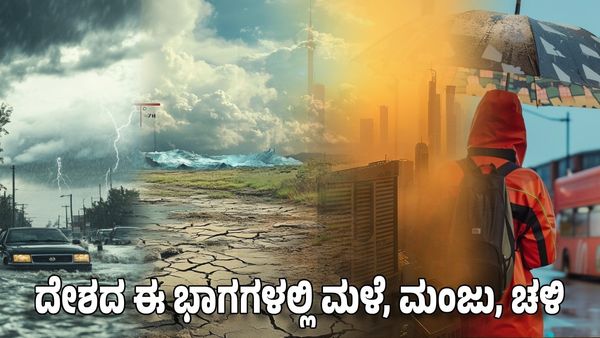 India Weather: ದೆಹಲಿಯಲ್ಲಿ ದಟ್ಟ ಮಂಜು: ಕಡಿಮೆ ಗೋಚರತೆ- ದೇಶದ ಈ ಭಾಗಗಳಲ್ಲಿ ಭಾರೀ ಮಳೆ
