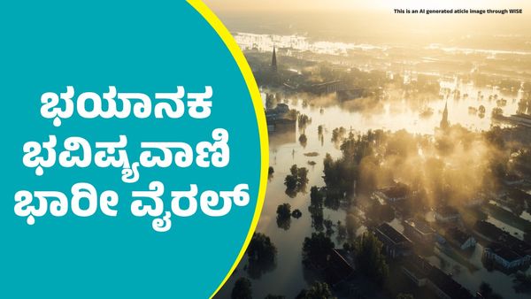 ಜಗತ್ ಪ್ರಳಯದ ಭಯಾನಕ‌‌ ಭವಿಷ್ಯವಾಣಿ ಭಾರೀ ವೈರಲ್