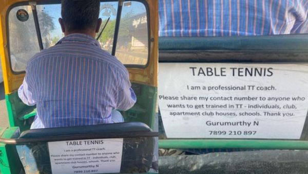 ಟೇಬಲ್ ಟೆನಿಸ್ ತಂಡದ ಕೋಚ್‌ ಈಗ ಬೆಂಗಳೂರಲ್ಲಿ ಆಟೋ ಚಾಲಕ