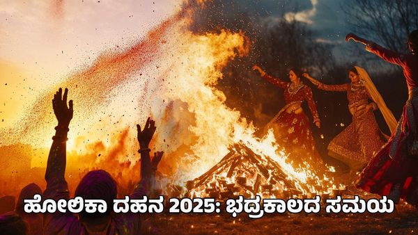 Holika Dahan 2025: ಹೋಲಿಕಾ ದಹನ- ಭದ್ರಕಾಲದಲ್ಲಿ ಏನು ಮಾಡಬೇಕು? ಏನು ಮಾಡಬಾರದು?