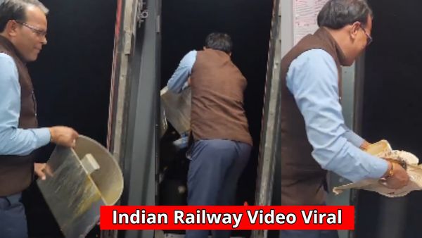 Viral Video: ಚಲಿಸುವ ರೈಲಿನಿಂದ ಕಸ ಬಿಸಾಡಿದ ಅಧಿಕಾರಿಗೆ ಗೇಟ್‌ ಪಾಸ್! ರೈಲ್ವೆ ಇಲಾಖೆ