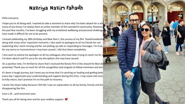 Nazriya Nazim: ನನ್ನ ಮನಸ್ಸು ಸರಿ ಇಲ್ಲ- ವೈಯಕ್ತಿಕ ಬದುಕಿನಿಂದ ಬೇಸತ್ತ ನಜ್ರಿಯಾ ನಜೀಮ್