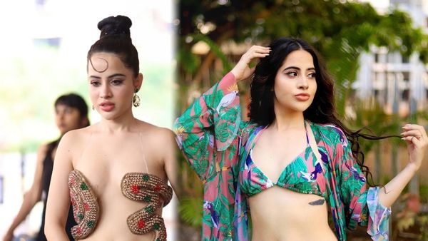 ಸೇಫ್ಟಿ ಪಿನ್‌ನಿಂದ ಮಾಡಿದ ಬಟ್ಟೆ ಧರಿಸಿ ಕರಗುವ ಬ್ಯಾಗ್ ಹಾಕಿಕೊಂಡು ಬಂದ ಉರ್ಘಿ ಜಾವೇದ್: ಜನ ಶಾಕ್!