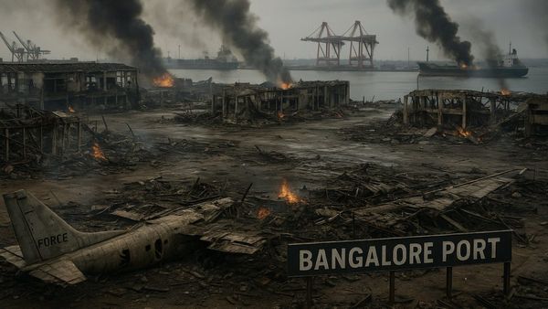 'ಪಾಕ್‌ ಸೇನೆಯಿಂದ ಬೆಂಗಳೂರು ಬಂದರು ನಾಶ' ಸುಳ್ಳು ಪೋಸ್ಟ್‌ಗೆ ಕೌಂಟರ್‌ ಮಾತ್ರ ಬೆಂಕಿ