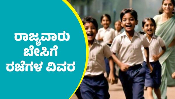 School Holiday 2025: ರಾಜ್ಯವಾರು ಬೇಸಿಗೆ ರಜೆಗಳ ವಿವರ