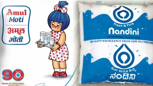 ನಂದಿನಿ ಬದಲು ಅಮೂಲ್‌ಗೆ ಅವಕಾಶ ಕೊಟ್ಟ ಕರ್ನಾಟಕ ಸರ್ಕಾರ ?!