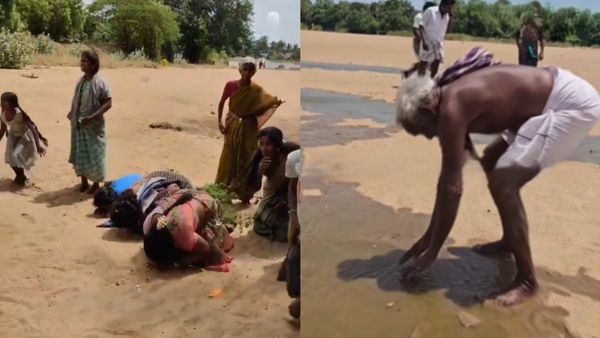 Cauvery River: ಕರ್ನಾಟಕದ ಕಾವೇರಿಗೆ ಕೈಮುಗಿದು, ಆರತಿ ಬೆಳಗಿ ಬರಮಾಡಿಕೊಂಡ ತಮಿಳುನಾಡು ಜನ
