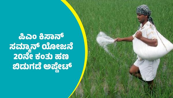 ರೈತರಿಗೆ ಭರ್ಜರಿ ಗುಡ್‌ ನ್ಯೂಸ್: ಪಿಎಂ ಕಿಸಾನ್ ಸಮ್ಮಾನ್ ಯೋಜನೆಯ 20ನೇ ಕಂತು ಹಣ ಬಿಡುಗಡೆ ಯಾವಾಗ?
