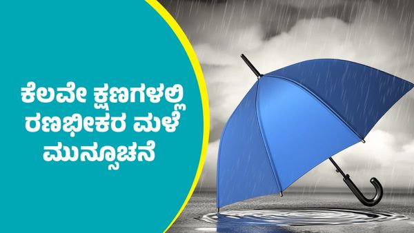  IMD Weather Forecast: ಈ ಭಾಗಗಳಲ್ಲಿ ಕೆಲವೇ ಕ್ಷಣಗಳಲ್ಲಿ ರಣಭೀಕರ ಮಳೆ ಮುನ್ಸೂಚನೆ