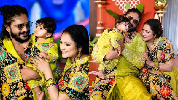 ಕೃಷ್ಣ ಜನ್ಮಾಷ್ಟಮಿಯಂದೇ ಮುದ್ದುಮಗನ ನಾಮಕರಣ, ವಿಶೇಷ ಹೆಸರಿಟ್ಟ ವಸಿಷ್ಠ-ಹರಿಪ್ರಿಯಾ