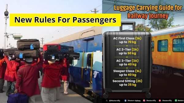 Railway Rules: ಏರ್‌ಪೊರ್ಟ್‌ಗಳಂತೆ ರೈಲು ನಿಲ್ದಾಣಗಳಲ್ಲಿ ಲಗೇಜ್‌ಗಳಿಗೆ ತೂಕದ ಮಿತಿ, ದಂಡ! ಹೊಸ ನಿಯಮ...