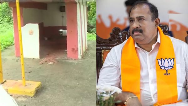 ಬೆಂಗಳೂರಲ್ಲಿ 400 ವರ್ಷ ಇತಿಹಾಸ ಇರುವ ಮುನೇಶ್ವರ ಸ್ವಾಮಿ ವಿಗ್ರಹಕ್ಕೆ ಹಾನಿ ಆರೋಪ: ಶಾಸಕ ಸತೀಶ್ ರೆಡ್ಡಿ ಪರಿಶೀಲನೆ