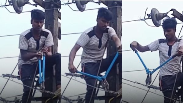 Viral Video: ಪ್ರೇಯಸಿಗೆ ಫೋನ್ ಮಾಡಿದರೆ ಕಾಲ್ ಬ್ಯೂಸಿ: ಹತಾಶೆಯಿಂದ ಇಡೀ ಹಳ್ಳಿಯ ಕರೆಂಟ್ ಲೈನ್ ಕತ್ತರಿಸಿದ ಪ್ರೇಮಿ