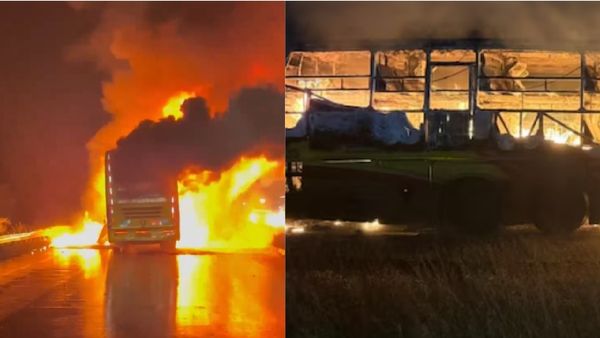 Hyderabad- Bengaluru Bus Accident: ಹೈದರಾಬಾದ್ - ಬೆಂಗಳೂರು ಬಸ್‌ನಲ್ಲಿದ್ದ 25 ಜನ ಸಜೀವ ದಹನ!