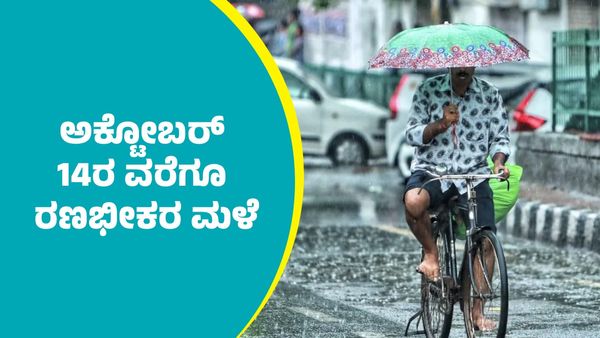 IMD Weather Forecast: ಈ ಭಾಗಗಳಲ್ಲಿ ಅಕ್ಟೋಬರ್ 14ರ ವರೆಗೂ ರಣಭೀಕರ ಮಳೆ ಮುನ್ಸೂಚನೆ 