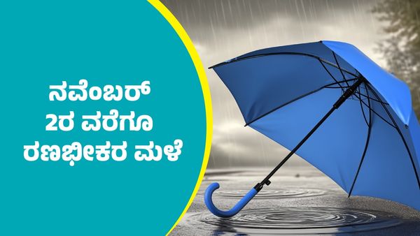 IMD Weather Forecast: ಈ ಭಾಗಗಳಲ್ಲಿ ನವೆಂಬರ್ 2ರ ವರೆಗೂ ರಣಭೀಕರ ಮಳೆ ಮುನ್ಸೂಚನೆ