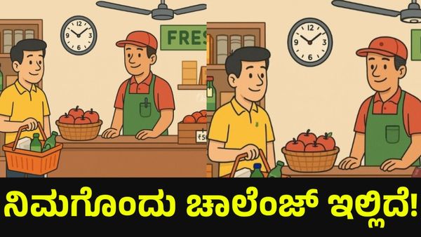 Kannada Quiz: ನಿಮಗೊಂದು ಚಾಲೆಂಜ್, 2 ಫೋಟೋಗಳಲ್ಲಿ ಇರುವ ವ್ಯಾತ್ಯಸ ಕಂಡುಹಿಡಿಯಿರಿ!