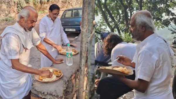 Rajinikanth: ರಸ್ತೆ ಬದಿ ಸಾಮಾನ್ಯರಂತೆ ಊಟ ಸವಿದ ರಜನಿಕಾಂತ್‌, ಸೂಪರ್‌ಸ್ಟಾರ್‌ ಸಿಂಪ್ಲಿಸಿಟಿಗೆ ಫಿದಾ