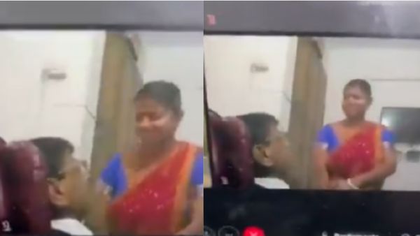 Viral Video: ನ್ಯಾಯಾಲಯದ ವಿಚಾರಣೆ ಸಮಯದಲ್ಲೇ ಮಹಿಳೆಗೆ ಮುತ್ತಿಟ್ಟ ವಕೀಲ, ಇಲ್ಲಿದೆ ವೈರಲ್ ವಿಡಿಯೋ!