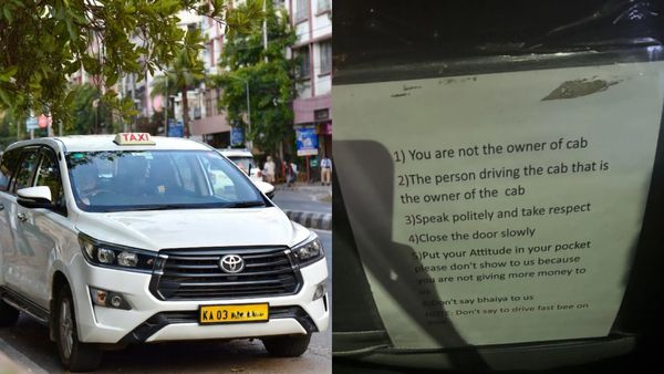 ಭಯ್ಯಾ ಅನ್ನಬೇಡಿ, ಆಟಿಟ್ಯೂಡ್‌ ನಿಮ್ಮ ಜೇಬಲ್ಲಿಡಿ: ಬೆಂಗಳೂರು ಕ್ಯಾಬ್‌ ಚಾಲಕನಿಂದ 6 ರೂಲ್ಸ್‌!