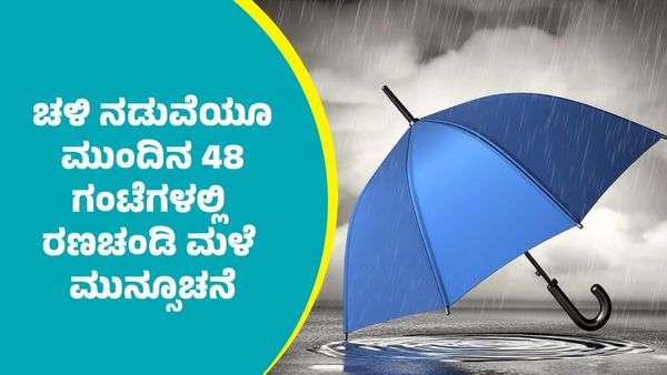 IMD Weather Forecast: ಭೀಕರ ಚಳಿ ನಡುವೆಯೂ ಈ ಭಾಗಗಳಲ್ಲಿ ಮುಂದಿನ  48 ಗಂಟೆಗಳಲ್ಲಿ ರಣಚಂಡಿ ಮಳೆ ಮುನ್ಸೂಚನೆ
