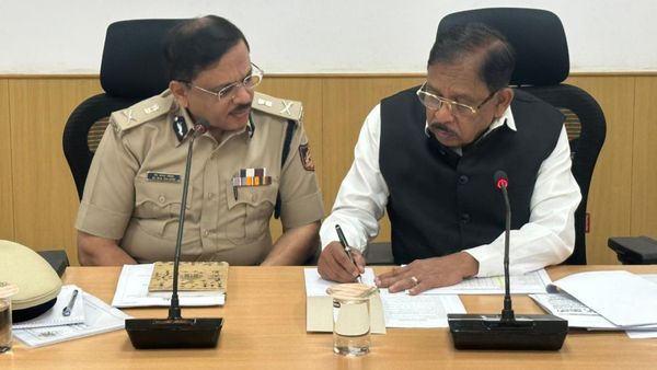 ರಾಷ್ಟ್ರಮಟ್ಟದಲ್ಲಿ ಇಲಾಖೆಯ ಗೌರವ ಕಳೆದಿದ್ದೀರಿ: ಪೊಲೀಸ್ ಅಧಿಕಾರಿಗಳಿಗೆ ಗೃಹ ಸಚಿವ ಜಿ. ಪರಮೇಶ್ವರ್ ಕ್ಲಾಸ್