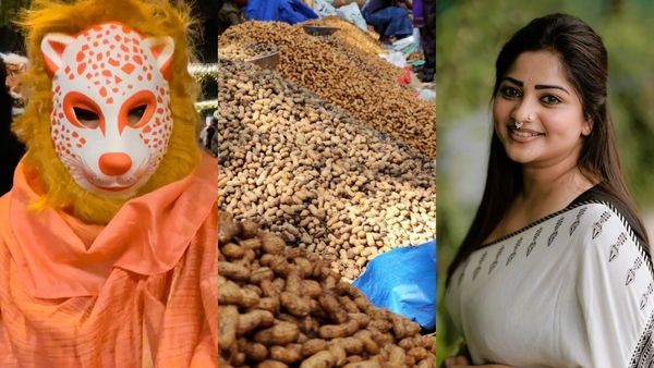 Rachita Ram: ಮುಖವಾಡ ಧರಿಸಿ ಕಡಲೆಕಾಯಿ ಪರಿಷೆಯಲ್ಲಿ ಸುತ್ತಾಡಿದ ನಟಿ ರಚಿತಾ ರಾಮ್‌