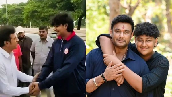 Vineesh Darshan: ನಟ ಶಿವಣ್ಣನ ಭೇಟಿಯಾದ ದರ್ಶನ್‌ ಪುತ್ರ ವಿನೀಶ್‌, ಯಾವ ವಿಚಾರದ ಬಗ್ಗೆ ಚರ್ಚೆ?