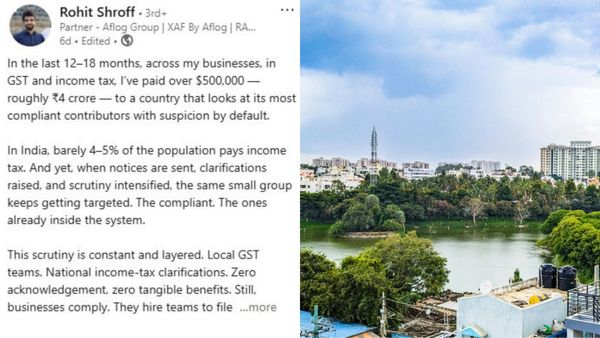 ಬೆಂಗಳೂರಲ್ಲಿ ಈ ಕಾರಣಕ್ಕೆ ಉದ್ಯಮ ಕಷ್ಟ, ನಾವು ಇಲ್ಲಿ ಇರಲ್ಲ: ಉದ್ಯಮಿ ಪೋಸ್ಟ್‌ ವೈರಲ್