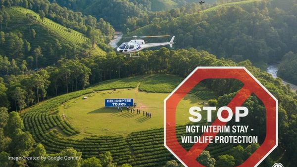 ಚಿಕ್ಕಮಗಳೂರು: ವರ್ಷಾಂತ್ಯದಲ್ಲಿ 'ಹೆಲಿ ಟೂರಿಸಂ' ವೈಮಾನಿಕ ಚಟುವಟಿಕೆಗಳಿಗೆ ಎನ್‌ಜಿಟಿ ಮಧ್ಯಂತರ ತಡೆ