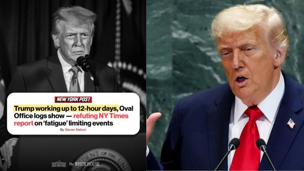 Donald Trump: ಕ್ಯಾಬಿನೆಟ್ ಸಭೆಯಲ್ಲಿ ನಿದ್ರೆ ಮಾಡಿದ ಯುಎಸ್ ಅಧ್ಯಕ್ಷ ಡೊನಾಲ್ಡ್‌ ಟ್ರಂಪ್: ಇಲ್ಲಿದೆ ವೈರಲ್ ವಿಡಿಯೋ