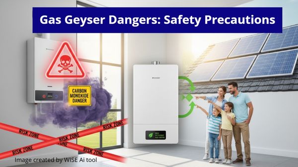 ಗ್ಯಾಸ್ ಗೀಸರ್ ಬಳಕೆ ಅಪಾಯಕಾರಿ: ಬಳಸುವ ಮುನ್ನ ಸುರಕ್ಷಿತ ಕ್ರಮಗಳನ್ನು ಅನುಸರಿಸಿ