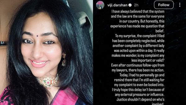 'ನನ್ನ ದೂರಿಗೆ ಬೆಲೆ ಇಲ್ವಾ, ಯಾರಾದ್ರೂ ಒತ್ತಡ ಹಾಕಿದ್ರಾ?' ಪೊಲೀಸರ ಬಗ್ಗೆ ವಿಜಯಲಕ್ಷ್ಮಿ ದರ್ಶನ್‌ ಅಸಮಾಧಾನ