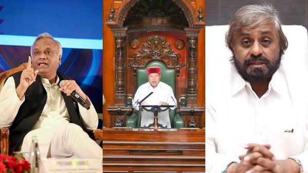 ಭಾಷಣ ಮಾಡದೆ ತೆರಳಿದ ಗವರ್ನರ್‌ಗೆ ಧಿಕ್ಕಾರ ಘೋಷಣೆ; ಖರ್ಗೆ, ಖಂಡ್ರೆ ಹೇಳಿದ್ದೇನು?