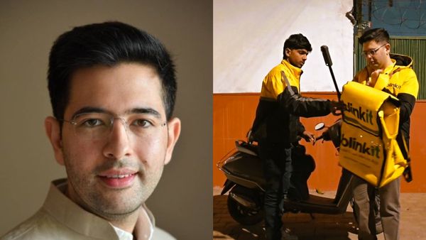 ಬ್ಲಿಂಕಿಟ್‌ ಬಾಯ್‌ ಆಗಿ ಡೆಲಿವರಿ ಕೆಲಸ ಮಾಡಿದ ಸಂಸದ ರಾಘವ್ ಚಡ್ಡಾ