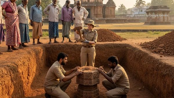 ಲಕ್ಕುಂಡಿಯಲ್ಲಿ ಮುಂದುವರಿದ ಉತ್ಖನನ: ಅಗೆದಷ್ಟು ಸಿಗುತ್ತಿವೆ ಪ್ರಾಚೀನ ಅವಶೇಷಗಳು