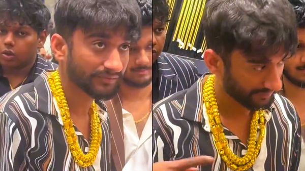 ಗಿಲ್ಲಿ ಕೊರಳಿಗೆ ದಪ್ಪನೆಯ ಗೋಲ್ಡ್‌ ಚೈನ್‌ಗಳನ್ನು ಹಾಕಿದ ಟಿ.ಎ.ಶರವಣ