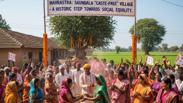 ಮಹಾರಾಷ್ಟ್ರದ ಸೌಂದಲದಲ್ಲಿ ಐತಿಹಾಸಿಕ ನಿರ್ಣಯ: ಜಾತಿ ವ್ಯವಸ್ಥೆ ತೊರೆದು ‘ಮಾನವೀಯತೆ’ ಎತ್ತಿ ಹಿಡಿದ ಗ್ರಾಮಸ್ಥರು
