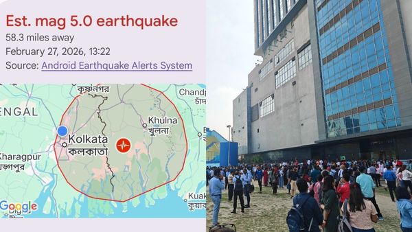Kolkata Earthquake: ಕೋಲ್ಕತ್ತಾದಲ್ಲಿ ಭೂಕಂಪನ: ಕಚೇರಿ, ಶಾಲೆಗಳಿಂದ ಹೊರಗೆ ಓಡಿಬಂದ ಜನ