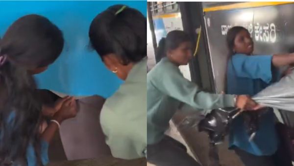 Bengaluru: BMTC ಬಸ್‌ ಮೇಲಿದ್ದ ಗುಟ್ಕಾ ಜಾಹೀರಾತು ಕಿತ್ತೆಸೆದ ಮಹಿಳೆಯರ ವಿಡಿಯೋ ವೈರಲ್‌
