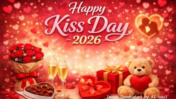 Happy Kiss Day 2026: ಪ್ರೀತಿ ಹೇಳಲು ಕೆಲವೊಮ್ಮೆ ಪದಗಳಿಗಿಂತ ಮುತ್ತೇ ಸಾಕು, ಮುತ್ತುಗಳಿಗೂ ಅರ್ಥವಿದೆ  