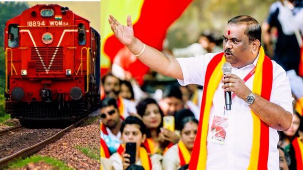 ರೈಲ್ವೆ ಪರೀಕ್ಷೆಗಳಲ್ಲಿ ಕನ್ನಡಕ್ಕೆ ಮತ್ತೆ ಅನ್ಯಾಯ, ಆದೇಶ ಹಿಂಪಡೆಯದಿದ್ದರೆ ರಾಜ್ಯಾದ್ಯಂತ ಹೋರಾಟ: ಕರವೇ ಎಚ್ಚರಿಕೆ